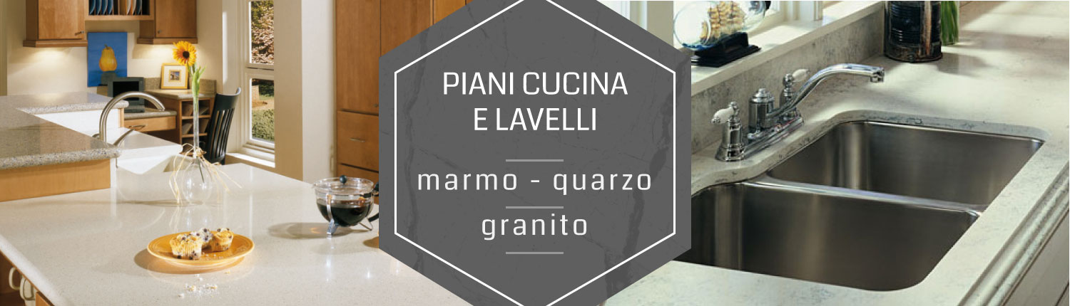 Piani cucina marmo granito castano busto legnano novara Piano cucina granito