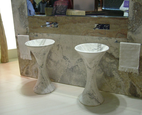 Lo Scalpellino marmista Castano Primo piatto lavabo bagno Legnano Busto Novara